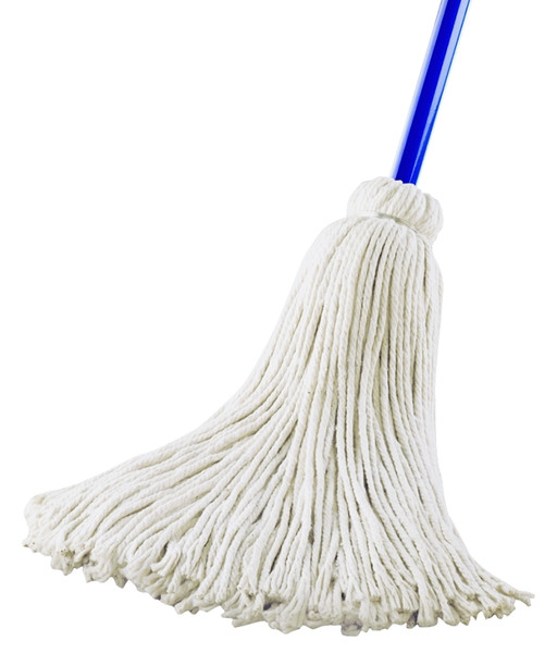 Quickie 030 Deck Mop, 16 oz Headband, 48 in L, Cotton Mop Head, Steel Handle [SKU: ORG7462690]