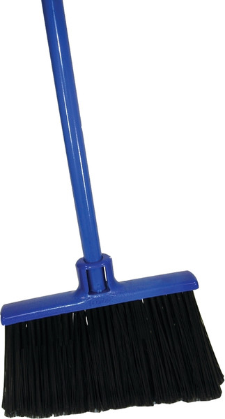 Quickie 735TRI Advant-Edge Broom, 14 in Sweep Face, Polypropylene Bristle, Steel Handle [SKU: ORG2822674]