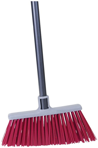 Quickie 757-6 Upright Broom, 11 in Sweep Face, Polypropylene Bristle, Steel Handle [SKU: ORG1793264]