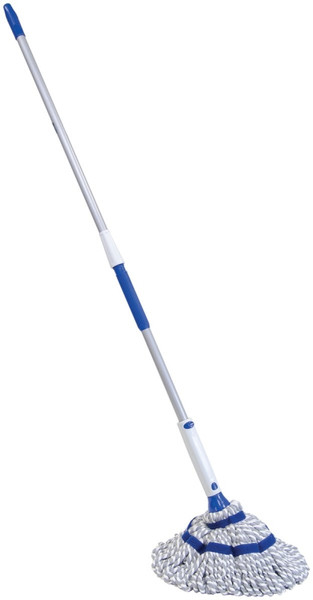 Quickie 72036M-4 Twist Mop, 54 in L, Microfiber Cloth Mop Head, Steel Handle [SKU: ORG0810846]