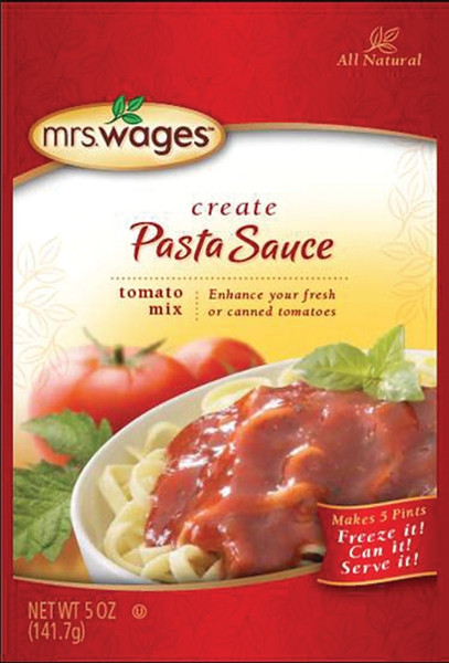 Mrs. Wages W538-J4425 Tomato Mix, 5 oz Pouch [SKU: ORG9759424]