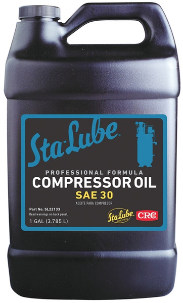 Sta-Lube SL22133 Compressor Oil, 30W, 1 gal Bottle [SKU: ORG6985956]