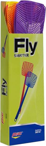 Pic 274 Fly Swatter, 5 in L Mesh, 3-1/2 in W Mesh, Plastic Mesh [SKU: ORG5148994]
