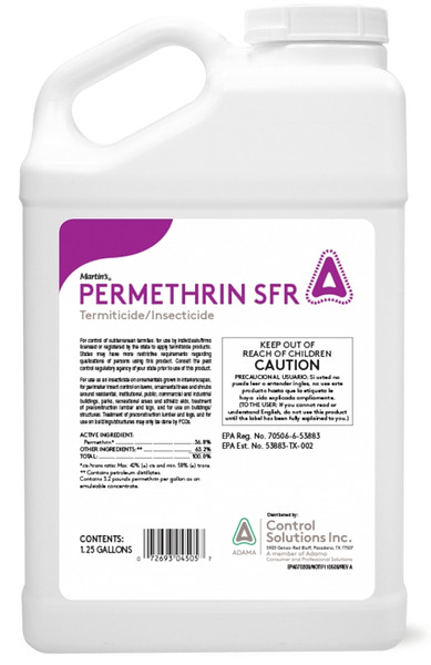 Martin's 82004506 Termiticide/Insecticide, Liquid, 1.25 gal Can [SKU: ORG9963596]