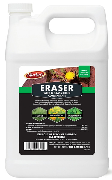 Martin's 82004319 Weed and Grass Killer, Liquid, Clear, 1 gal [SKU: ORG9963539]
