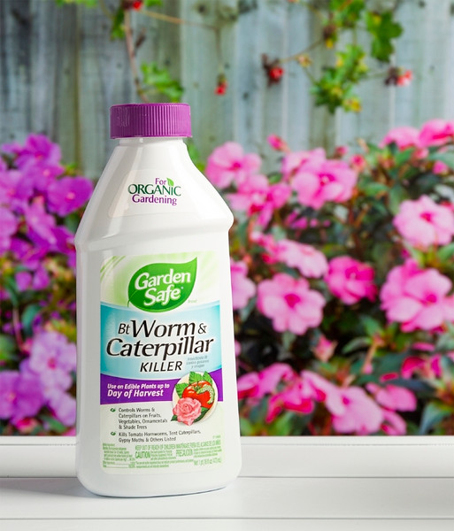 Garden Safe HG-93190 BT Worm and Caterpillar Killer, Liquid, 16 oz [SKU: ORG5114103]