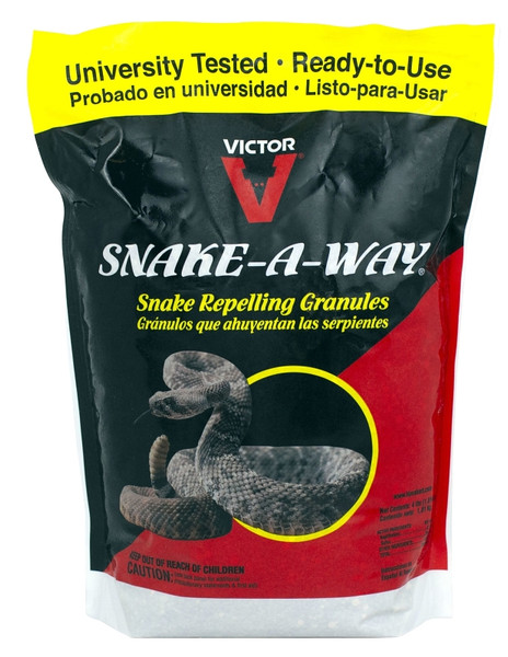 Victor Snake-A-Way VP364B Snake Repelling Granule, Granular, 4 lb [SKU: ORG3167608]