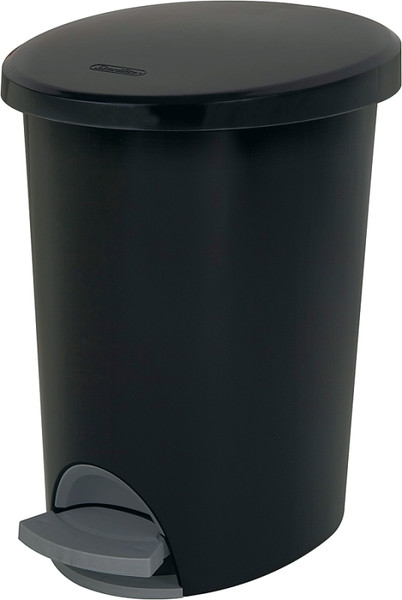 Sterilite Ultra 10819002 Waste Basket, 2.6 gal Capacity, Plastic, Black, 13-3/8 in H [SKU: ORG7981731]