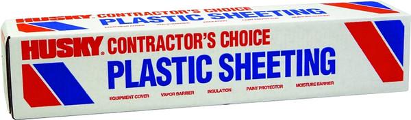 POLY-AMERICA CF0112-0400C Painter's Sheeting, 400 ft L, 12 ft W, Clear [SKU: ORG8262834]