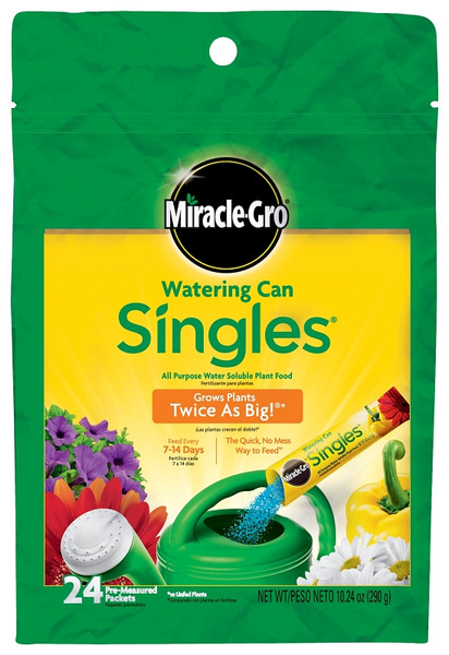 Miracle-Gro 101430 All-Purpose Water Soluble Plant Food, 10.24 oz Pack, Solid, 24-8-16 N-P-K Ratio [SKU: ORG9132143]