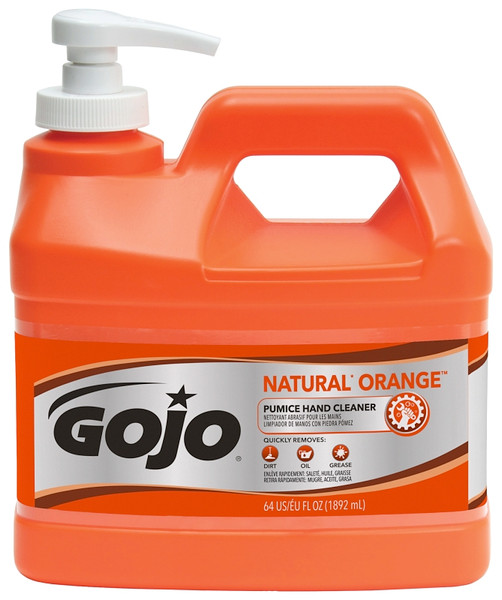 GOJO 0958-04 Hand Cleaner, Liquid, Citrus, 0.5 gal Bottle [SKU: ORG5369814]
