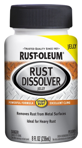 RUST-OLEUM AUTOMOTIVE 322435 Rust Dissolver, Liquid, Solvent-Like, 8 oz [SKU: ORG1193069]
