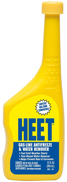 Heet 28201 Gas Line Anti-Freeze and Water Remover, 12 oz Bottle [SKU: ORG6330849]