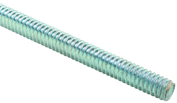SuperStrut R Series ZR1048 Threaded Rod, Steel, Silver, Electro-Galvanized [SKU: ORG6562870]