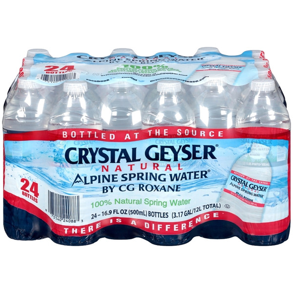 Crystal Geyser 24088-0 Spring Water, 16.9 oz Bottle [SKU: ORG2565042]