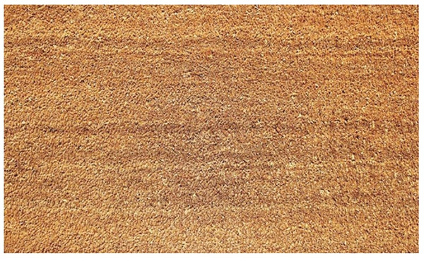AMERICO HOME Natural CoCo 7727830 Door Mat, 30 in L, 18 in W, Rectangular, Natural Pattern, Tan [SKU: ORG0814947]