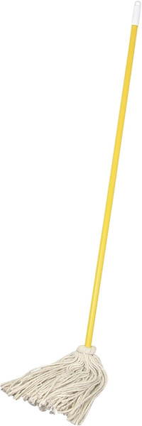 BIRDWELL 509-6 Mop Head with Swivel Cap, 48 in L, Cotton Mop Head [SKU: ORG6160154]