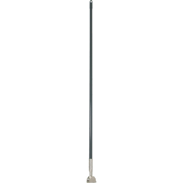 BIRDWELL 519-4 Mop Handle, 15/16 in Dia, 60 in L, Snap On, Metal/Plastic/Vinyl, Black [SKU: ORG7455801]