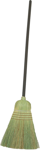 BIRDWELL 9332-4 Warehouse Broom, Sotol Fiber Bristle, Lacquered Wood Handle, Black [SKU: ORG6162382]