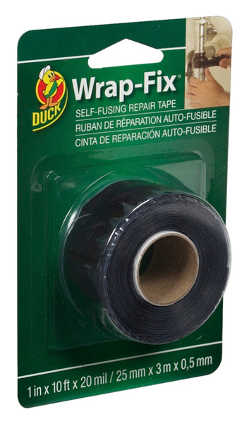 Duck 442055 Electrical Tape, 10 ft L, 1 in W, Black [SKU: ORG2668945]