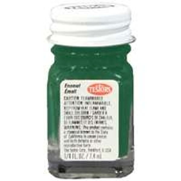 TESTORS 1124TT Craft Paint, Gloss, Green, 0.25 oz, Bottle [SKU: ORG3798063]