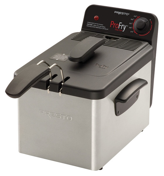 Presto ProFry Series 05461 Electric Deep Fryer, 8 Cup Food, 2.8 L Oil Capacity, 1800 W, Adjustable Thermostat Control [SKU: ORG0418541]