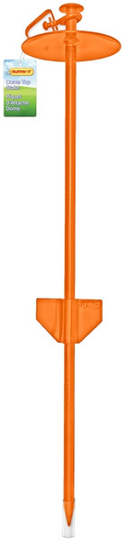 RUFFIN'IT Dome 00004 Top Tie-Out Stake, Heavy-Duty, Steel, Green [SKU: ORG4767976]
