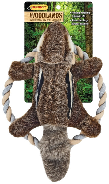 RUFFIN'IT 16269 Dog Toy, Chipmunk [SKU: ORG4767612]