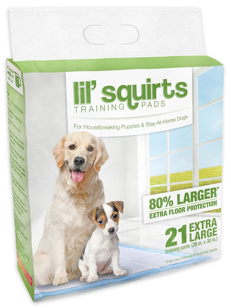 RUFFIN'IT Lil' Squirts 82001 XL Training Pad, 28 in L, 30 in W [SKU: ORG4769410]