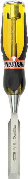 STANLEY 16-976 Chisel, 5/8 in Tip, 9 in OAL, Chrome Carbon Alloy Steel Blade, Ergonomic Handle [SKU: ORG2166643]