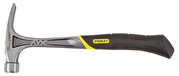 STANLEY Xtreme Series 51-163 Nail Hammer, 16 oz Head, Rip Claw, Smooth, Oversized Strike Head, HCS Head, 13-1/8 in OAL [SKU: ORG5558101]