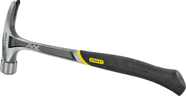 STANLEY Xtreme Series 51-177 Framing Hammer, 22 oz Head, Rip Claw, Smooth, Oversized Strike Head, Steel Head, 16 in OAL [SKU: ORG5441654]