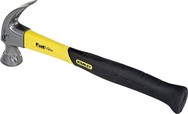 STANLEY 51-505 Graphite Nailing Hammer, 16 oz Head, Curved Claw Head, HCS Head, 13 in OAL [SKU: ORG4992947]