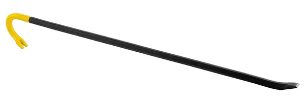 STANLEY 55-136 Ripping Bar, 36 in L, Beveled/Slotted Tip, 1-1/4 in Claw Blade Width 1, 1 in Claw Blade Width 2 Tip, HCS [SKU: ORG7010861]