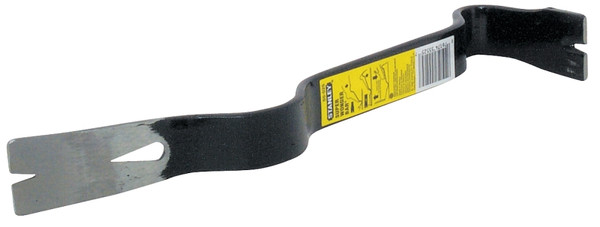 STANLEY 55-525 Pry Bar, 15 in L, Beveled Tip, 1-3/4 in Claw Blade Width 1, 1-3/4 in Claw Blade Width 2 Tip, HCS [SKU: ORG6734578]