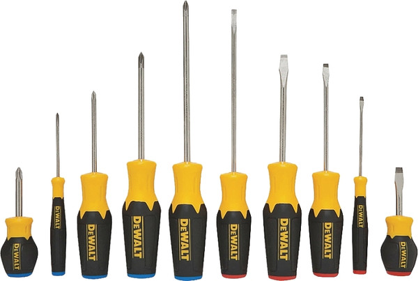 DeWALT DWHT62513 Screwdriver Set, Specifications: Round Shank [SKU: ORG2805612]