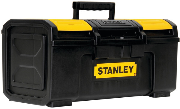STANLEY STST19410 Tool Box, 30 lb, Polypropylene, Black/Yellow, 3-Compartment [SKU: ORG0556795]
