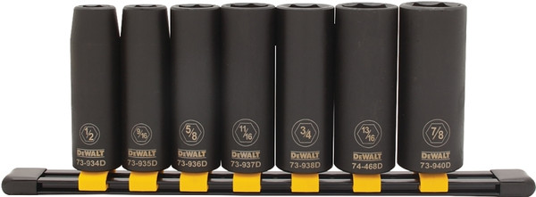 DeWALT DWMT74448OSP Socket Set, Specifications: 1/2 in Drive Size [SKU: ORG7522345]