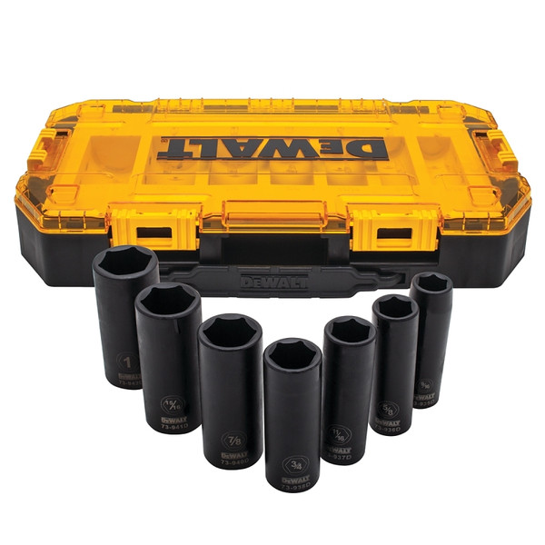 DeWALT DWMT74736 Socket Set, Specifications: 1/2 in Drive Size [SKU: ORG7522444]