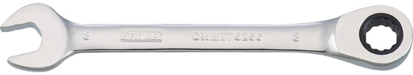 DeWALT DWMT75256OSP Combination Wrench, Metric, 8 mm Head, 4-3/8 in L, Chrome, Comfort-Grip Handle [SKU: ORG7517899]