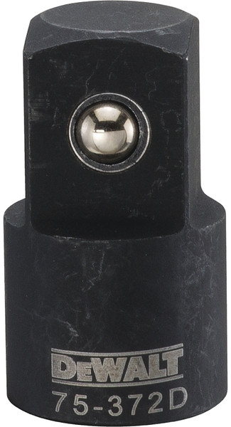 DeWALT DWMT75372OSP Increasing Impact Adapter, 1/2 in Drive, Female Drive, 3/4 in Output Drive, Male Output Drive [SKU: ORG7518178]