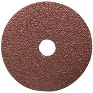 NORTON 01915 Sanding Disc, 5 in Dia, 7/8 in Arbor, Coated, 16 Grit, Extra Coarse, Aluminum Oxide Abrasive [SKU: ORG3308046]
