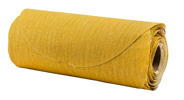 NORTON Stick & Sand 07660749242 Disc Roll, 6 in Dia, Coated, P150 Grit, Fine, Aluminum Oxide Abrasive, No-Hole [SKU: ORG3310869]