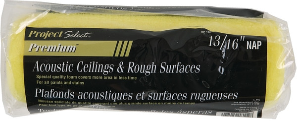 Linzer RC 181 Paint Roller Cover, 3/16 in Thick Nap, 9 in L, Foam Cover [SKU: ORG6313183]