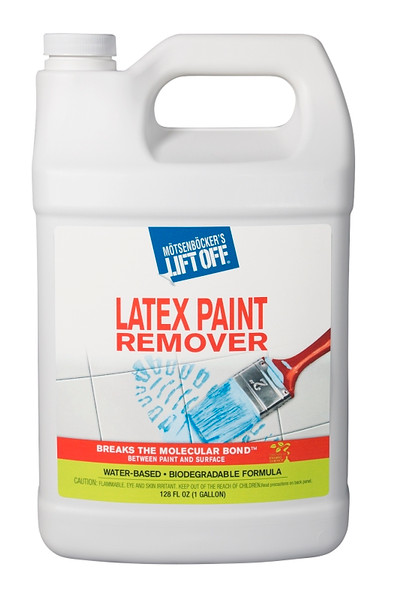 MOTSENBOCKER'S LIFT OFF 41401 Latex Paint Remover, Liquid, Mild, 1 gal, Bottle [SKU: ORG4609202]