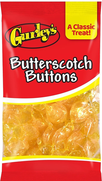 Gurley's 743773 Candy, Butterscotch Button Flavor, 6 oz [SKU: ORG3578143]
