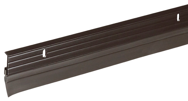 Frost King B59/36H Door Sweep, 36 in L, 1-5/8 in W, Aluminum Flange, Vinyl Insert [SKU: ORG4431979]