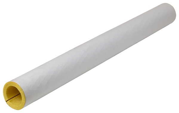 Frost King F15X Tubular Pipe Cover, 3 ft L, Fiberglass, White, 2 in Pipe [SKU: ORG4240438]