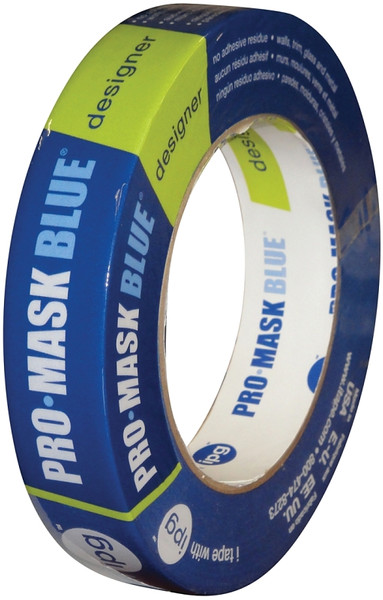 IPG PMD24 Masking Tape, 60 yd L, 0.94 in W, Crepe Paper Backing, Dark Blue [SKU: ORG4110763]