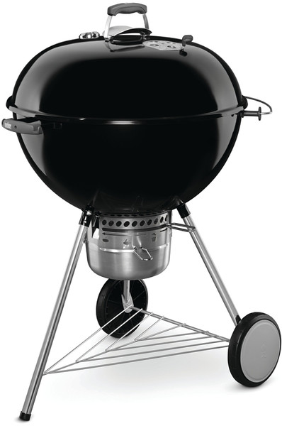 Weber Original Kettle 16401001 Premium Charcoal Grill, 508 sq-in Primary Cooking Surface, Black [SKU: ORG9431511]